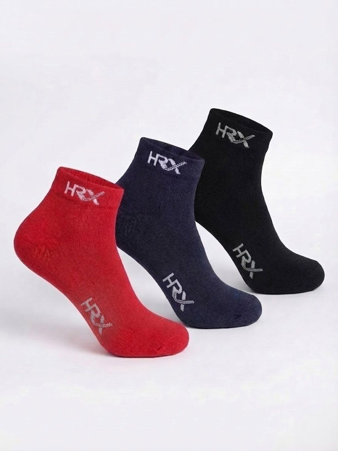 HRX by Hrithik Roshan Men Ankle length Pack of 3 Socks
