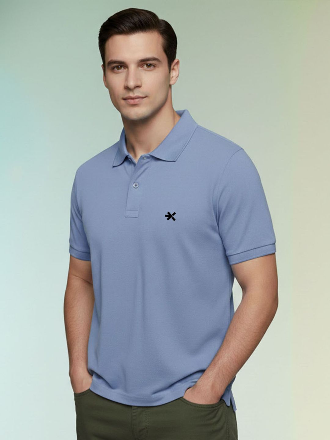 HRX by Hrithik Roshan Men Polo Collar T-shirt