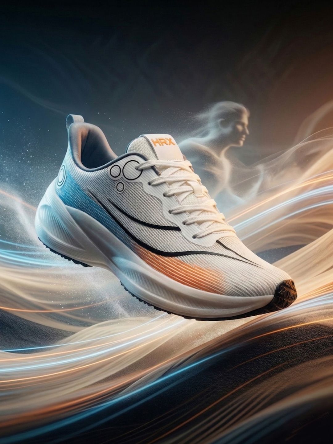 HRX by Hrithik Roshan Men Mesh Running Non-Marking Shoes