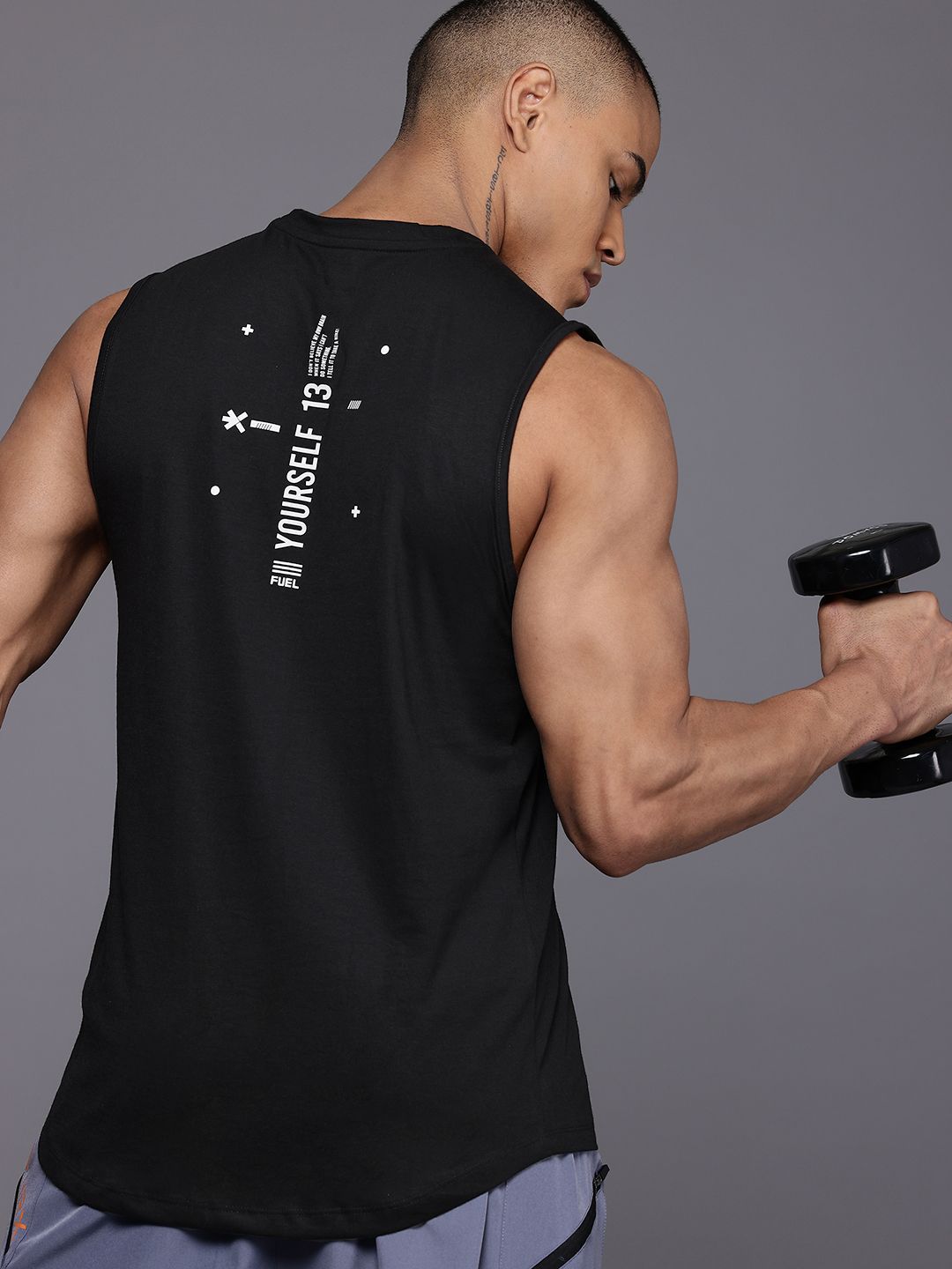 HRX by Hrithik Roshan Rapid-Dry Printed Training T-shirt