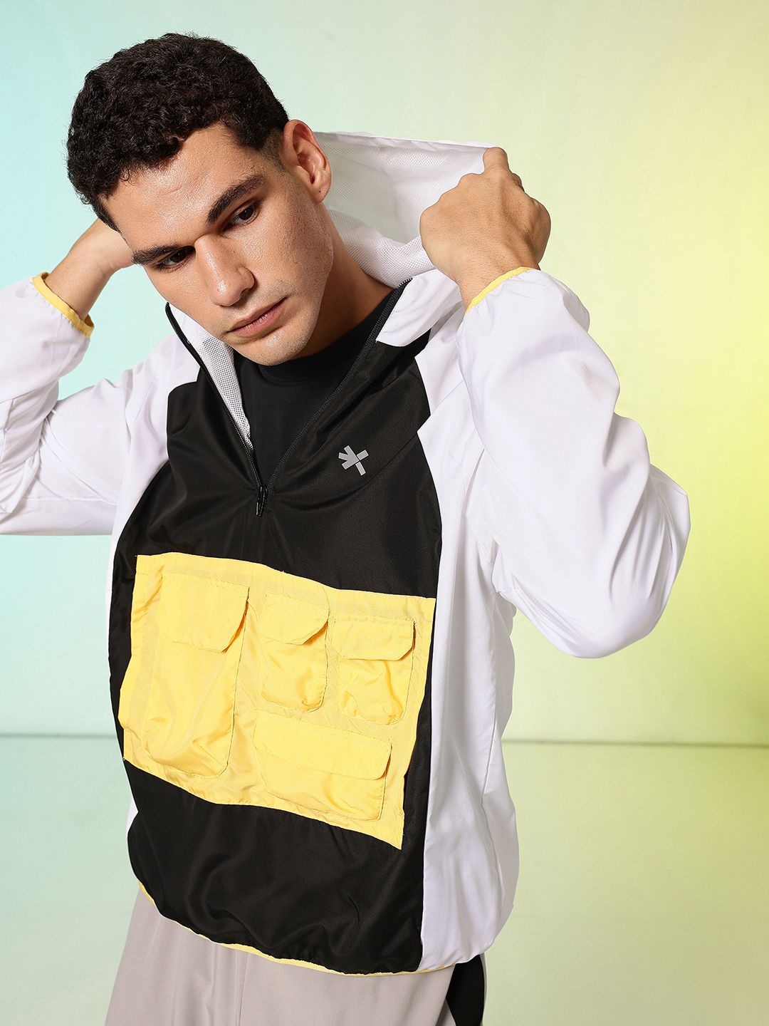 HRX by Hrithik Roshan Colourblocked Running Sporty Jacket