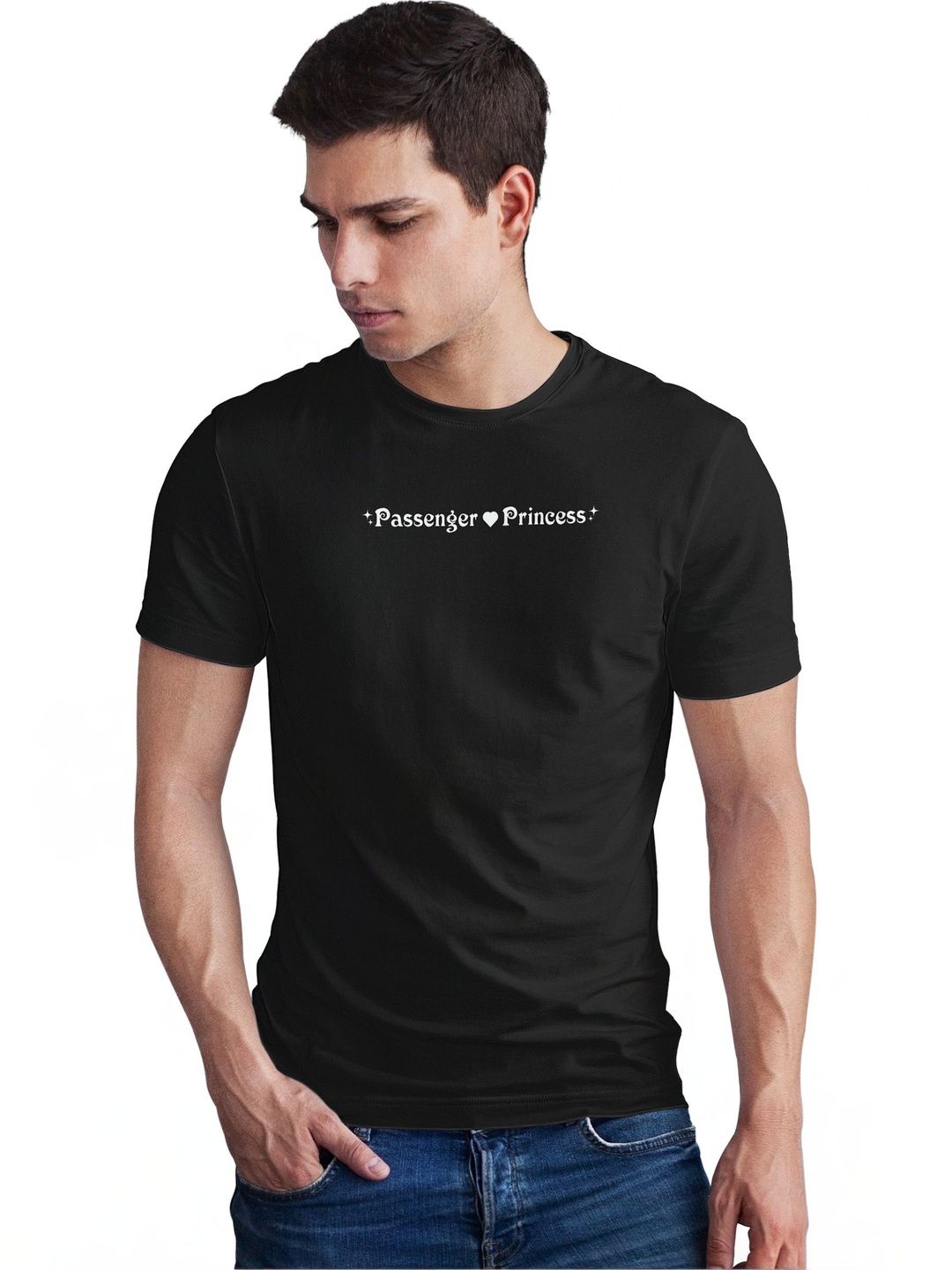 Seekbuylove Men Typography Printed Bio Finish T-shirt