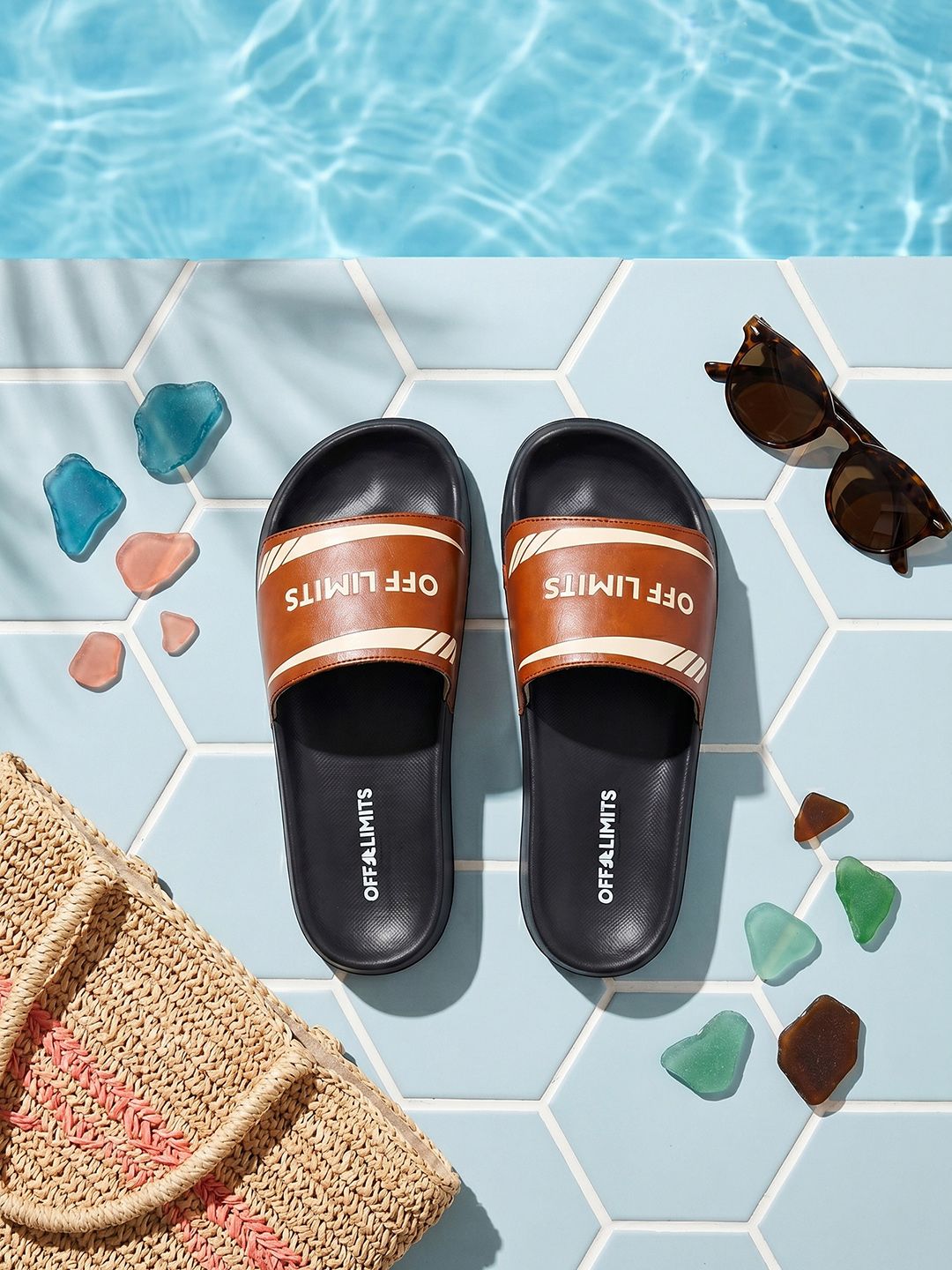 OFF LIMITS Men Printed Sliders