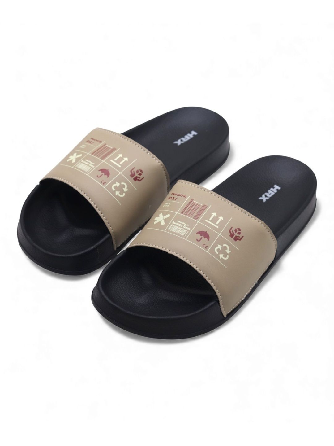HRX by Hrithik Roshan Men Printed Sliders