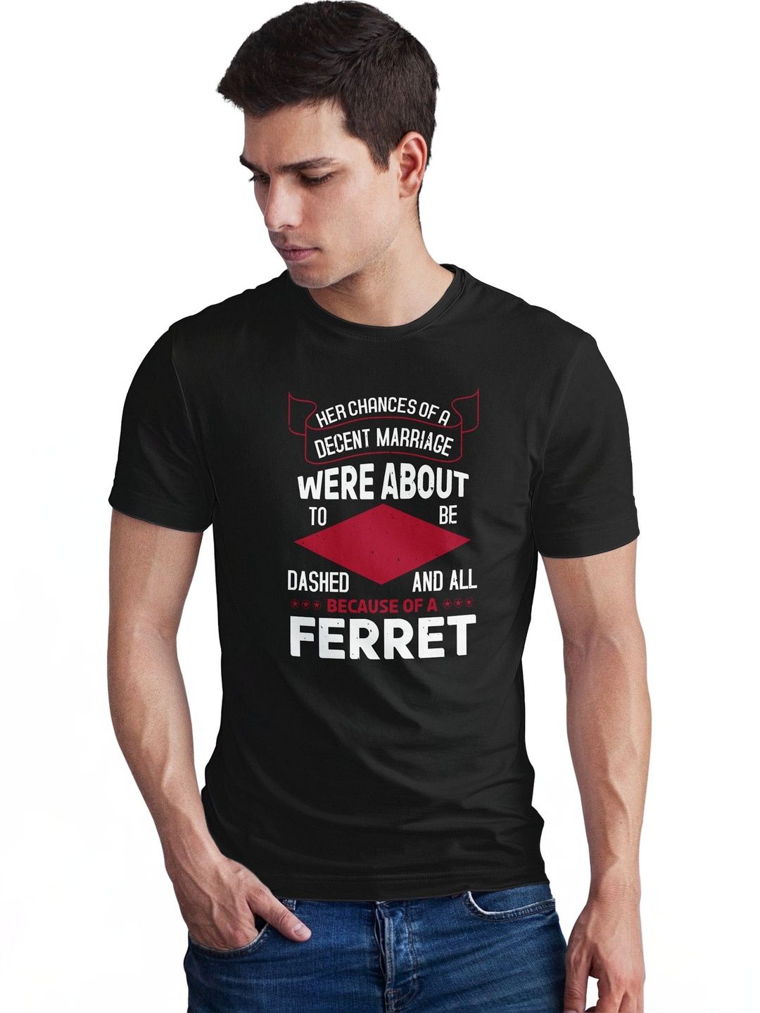 Seekbuylove Men Typography Printed Bio Finish T-shirt