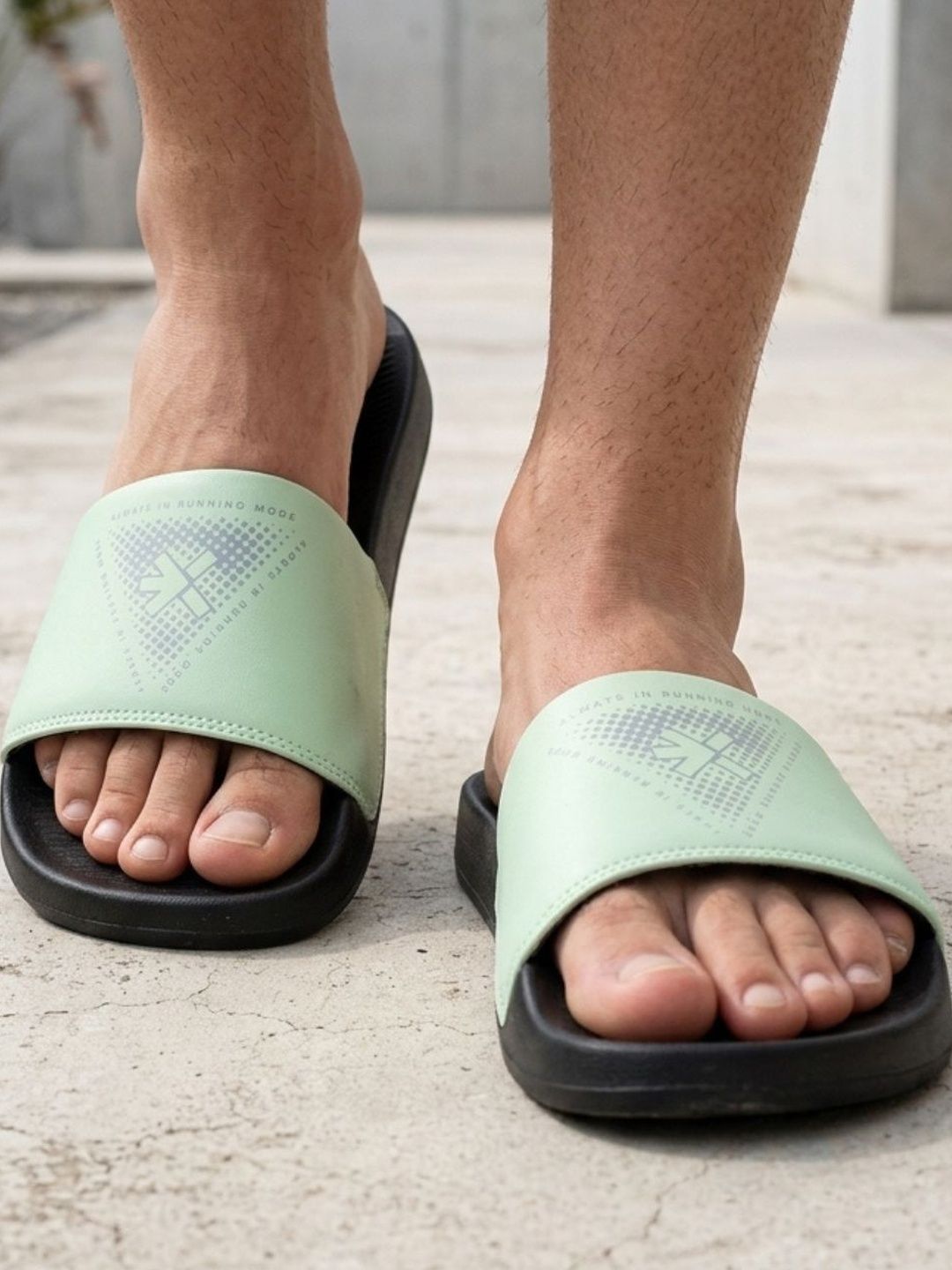 HRX by Hrithik Roshan Unisex Printed Sliders