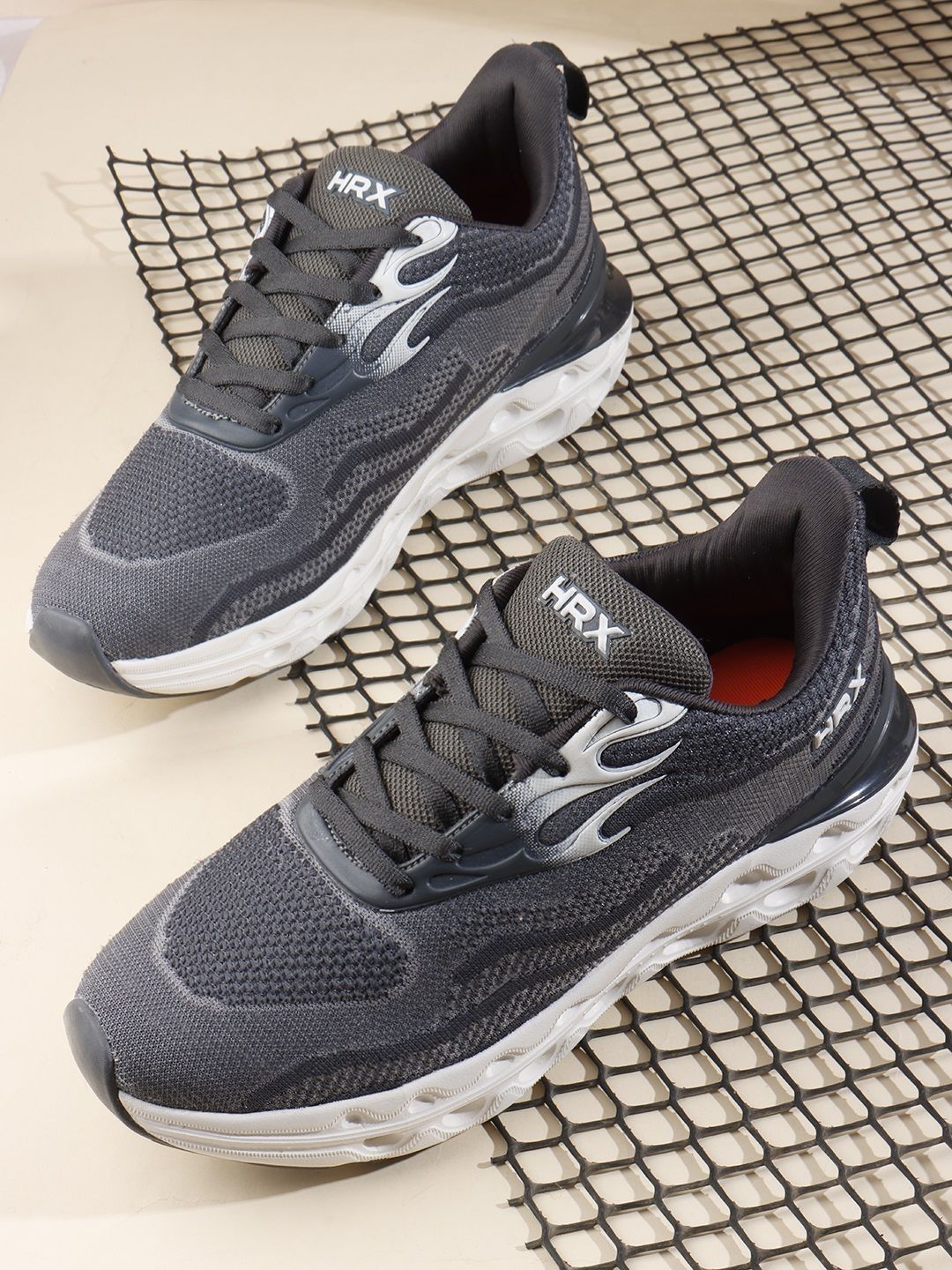 HRX by Hrithik Roshan Men Textile Running Sports Shoes