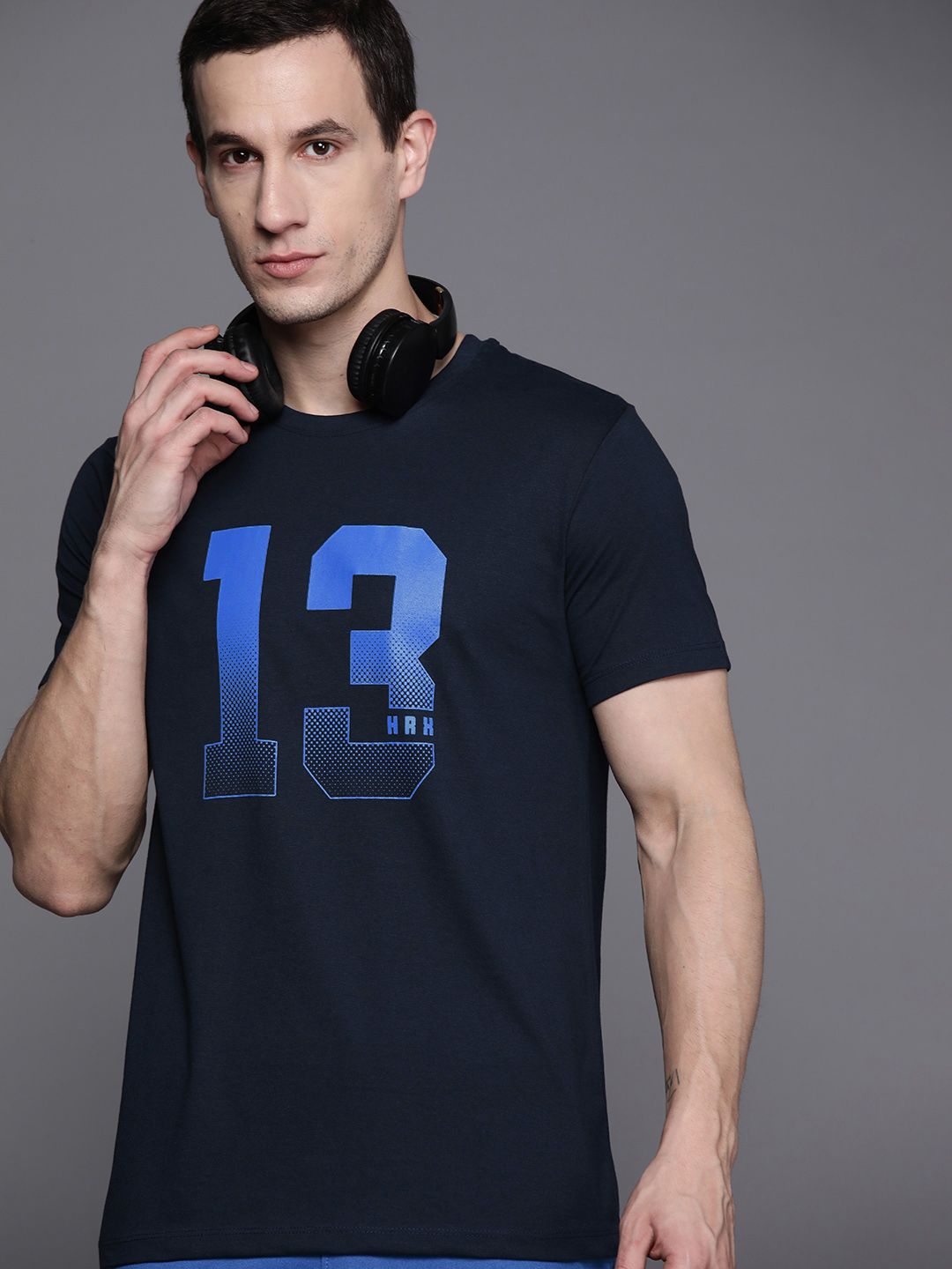 HRX by Hrithik Roshan Varsity Printed Lifestyle T-shirt