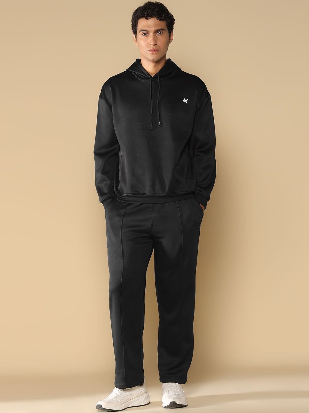 HRX by Hrithik Roshan Hooded Mid Rise Tracksuits