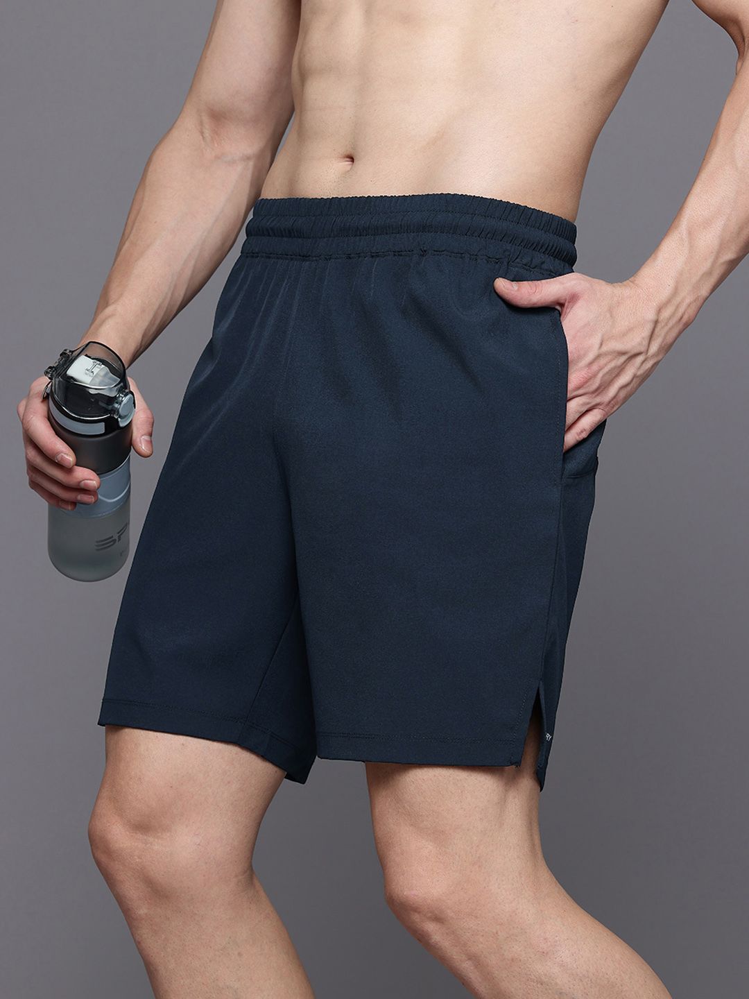 HRX by Hrithik Roshan Men Solid Sports Shorts