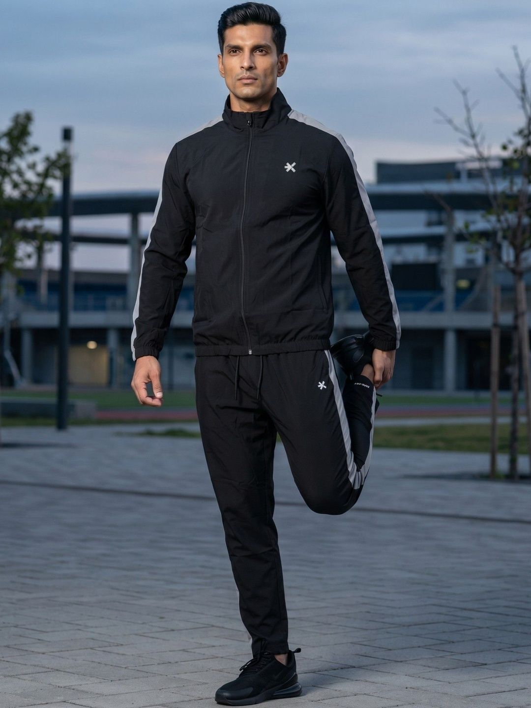 HRX by Hrithik Roshan Mock Collar Tracksuits