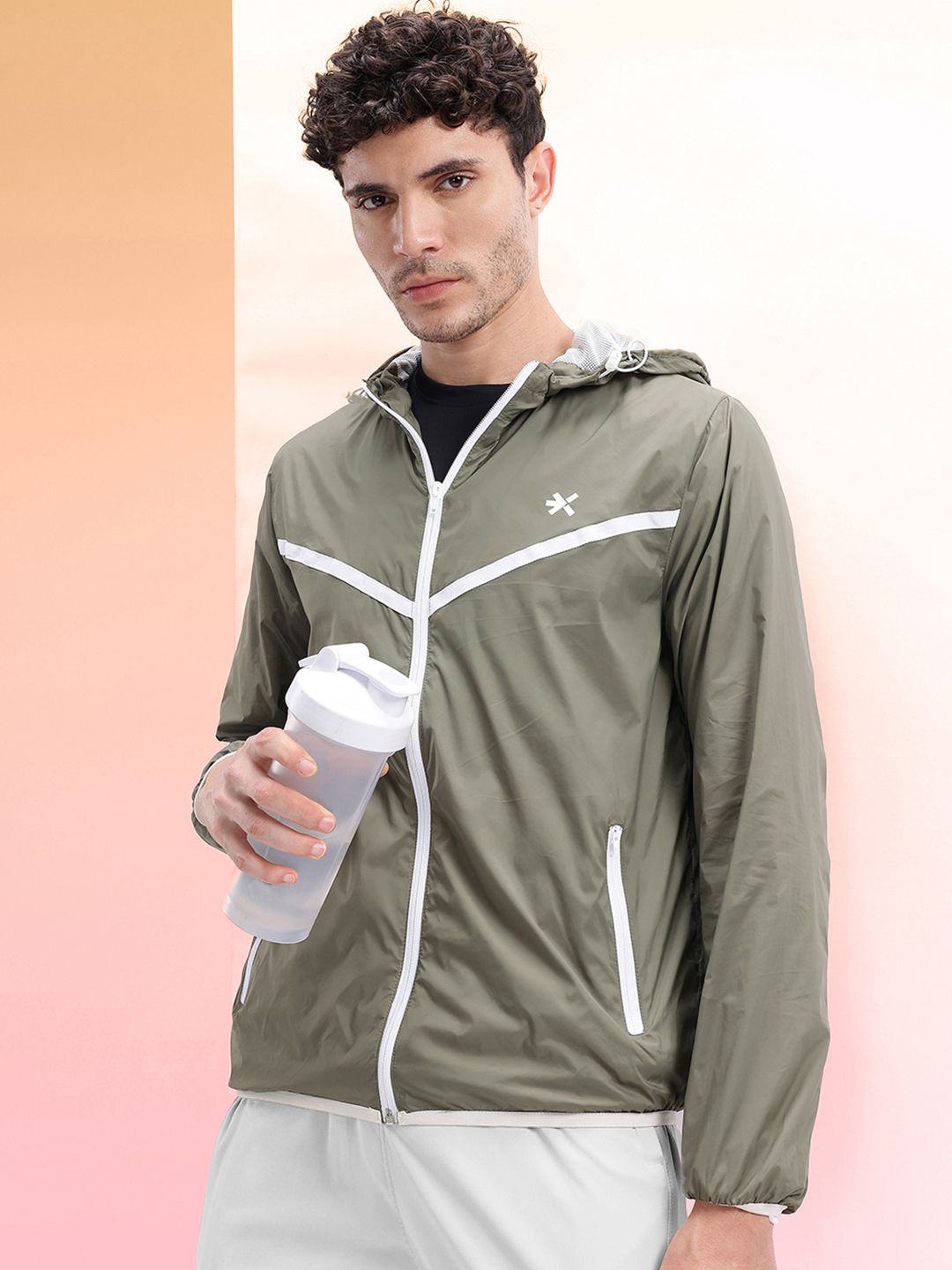 HRX by Hrithik Roshan Hooded Sporty Jacket