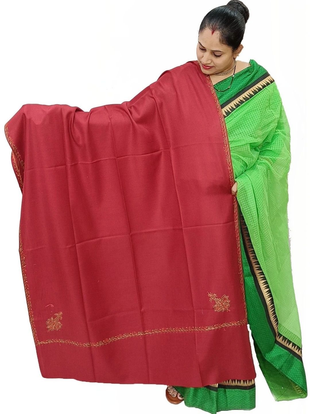 SPRHA Women Embroidered Shawl