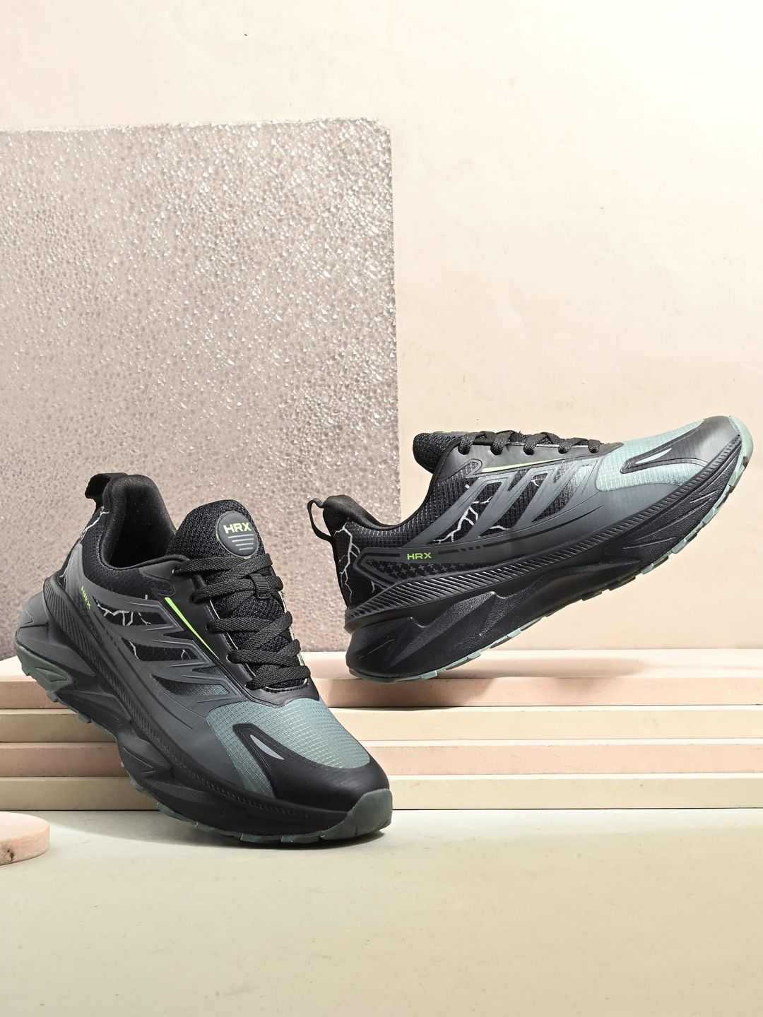 HRX by Hrithik Roshan Men Mesh Running Non-Marking Shoes