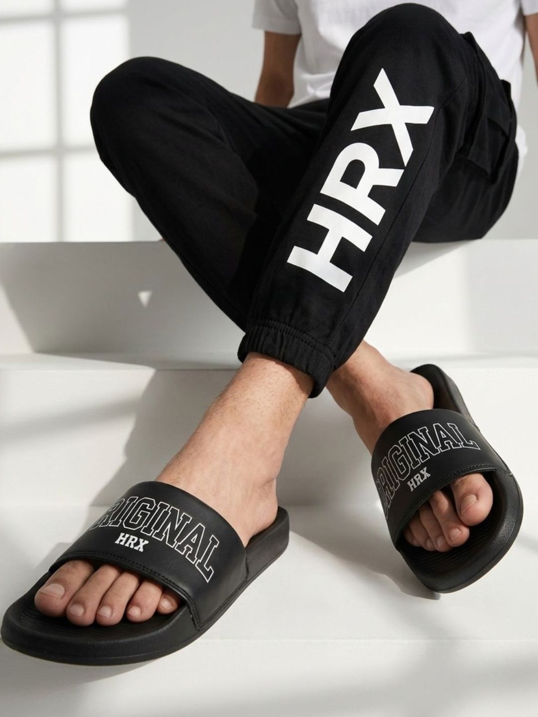 HRX by Hrithik Roshan Men Sliders