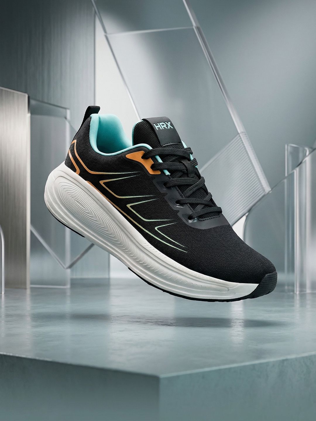 HRX by Hrithik Roshan Men Mesh Running Non-Marking Shoes
