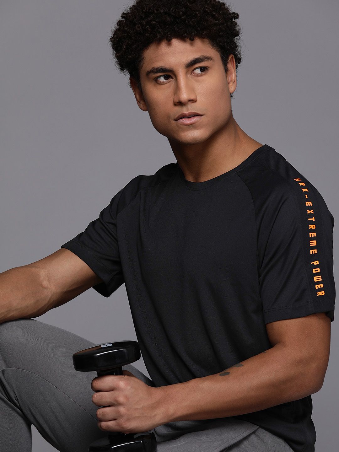 HRX by Hrithik Roshan Rapid-Dry Training T-shirt