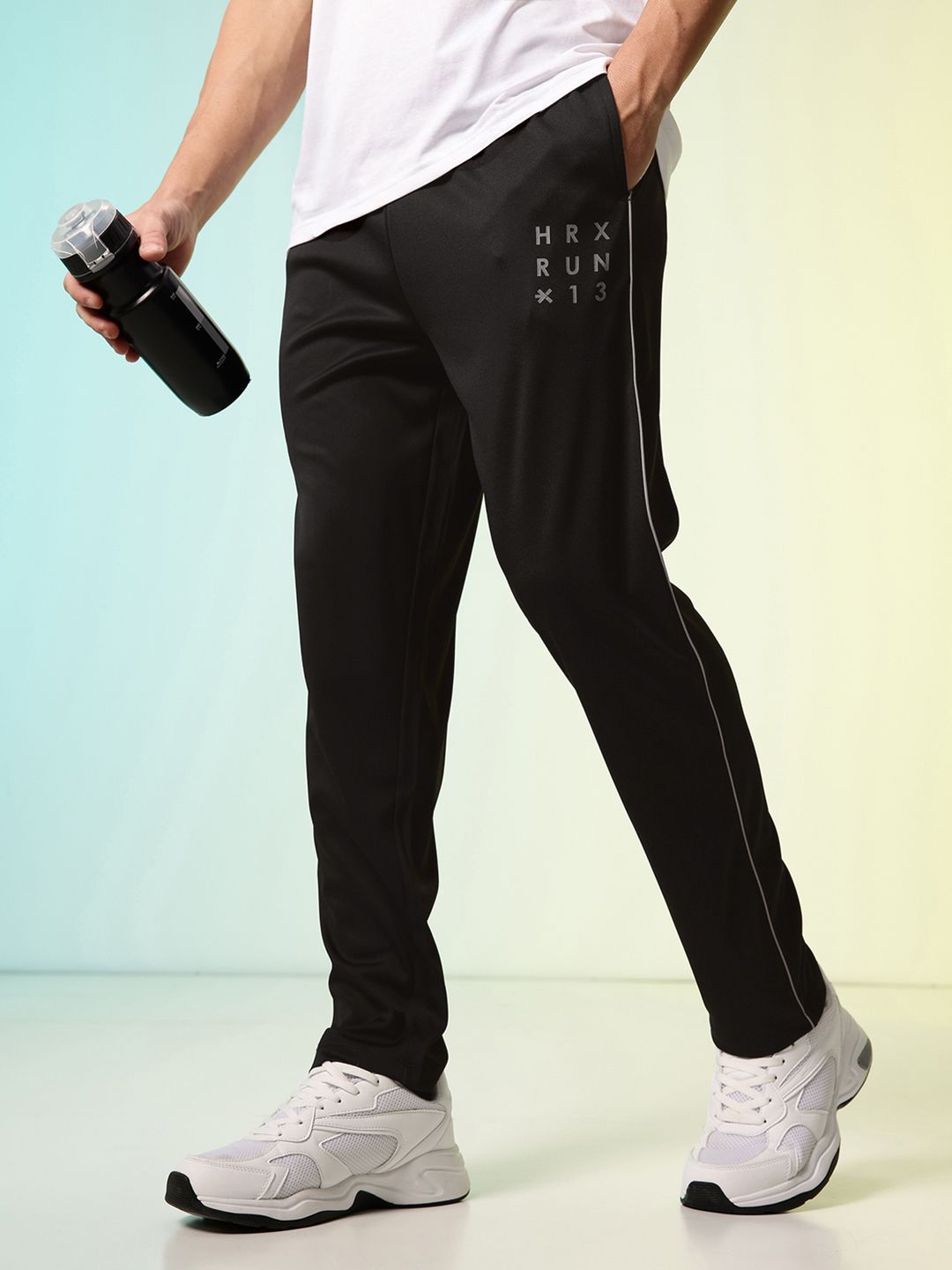 HRX by Hrithik Roshan Men Rapid-Dry Running Track Pants