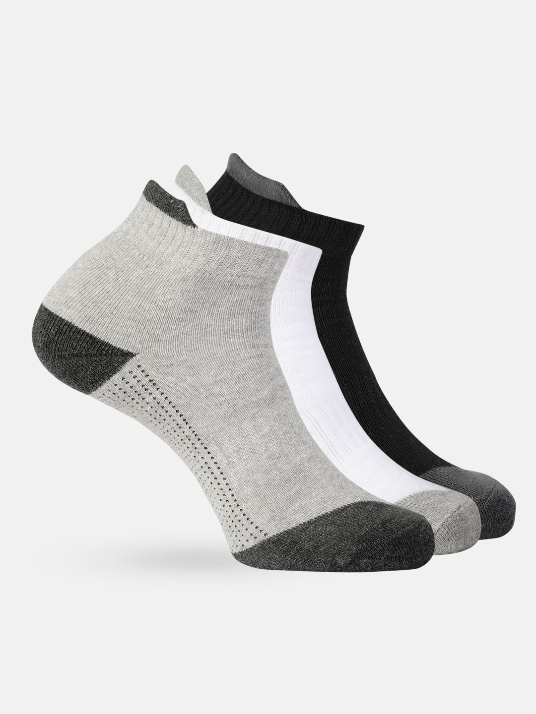 HRX by Hrithik Roshan Men Quarter length Pack of 3 Rapid Dry Socks