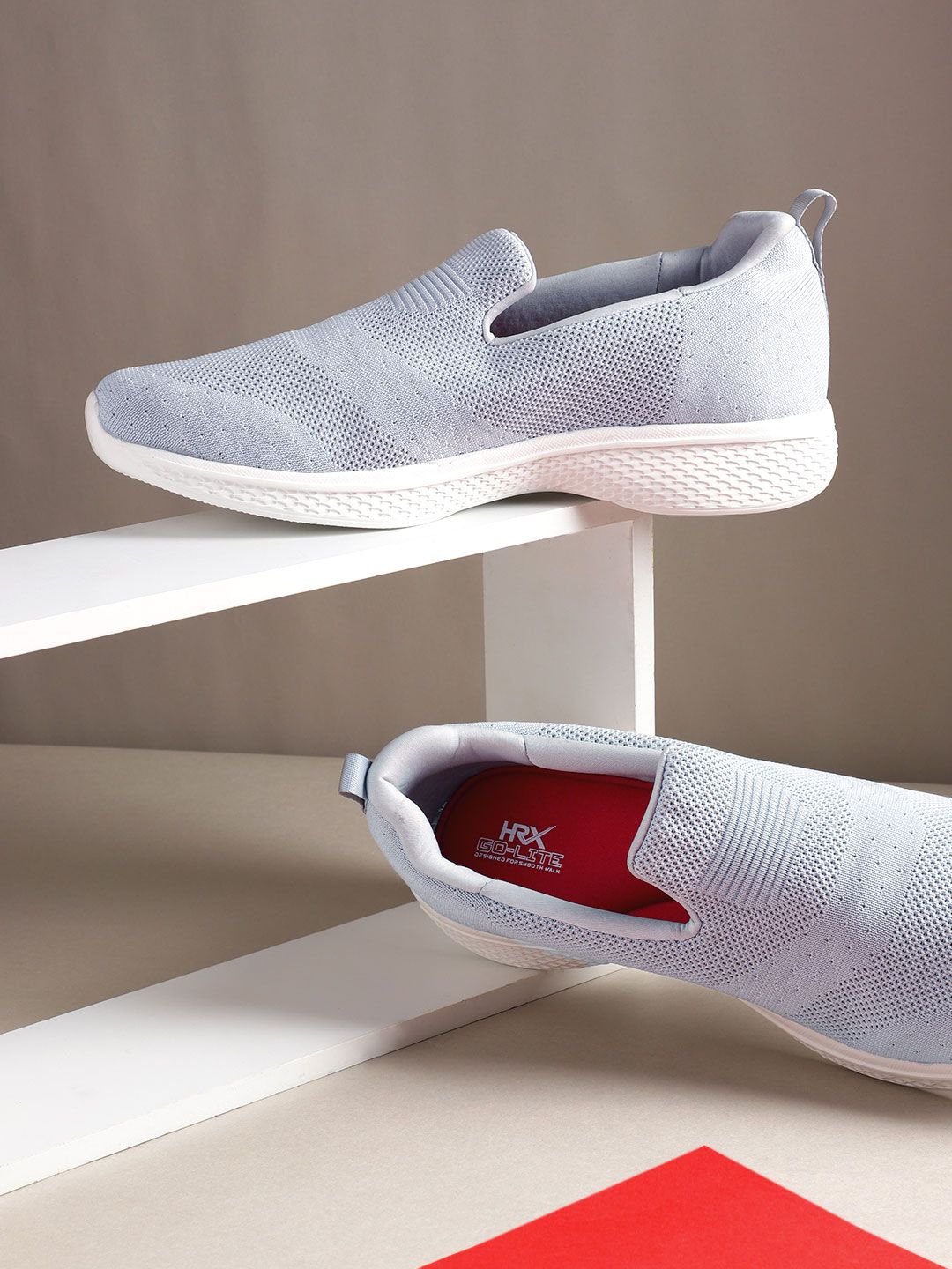 HRX by Hrithik Roshan Men Woven Design Walking Shoes