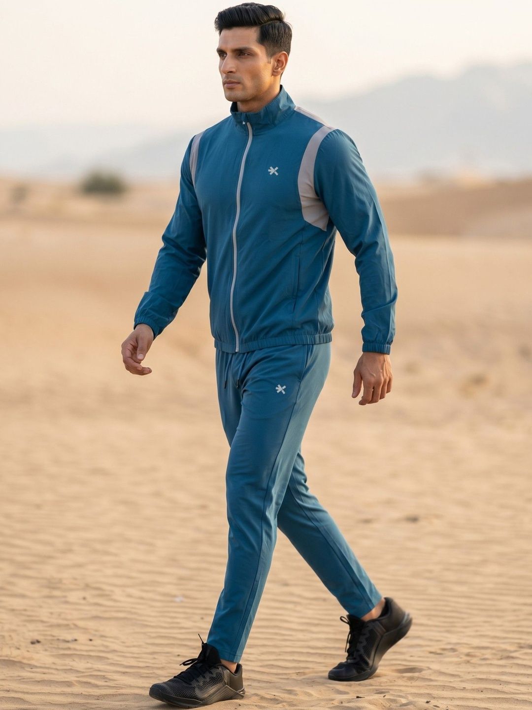 HRX by Hrithik Roshan Mock Collar Tracksuits