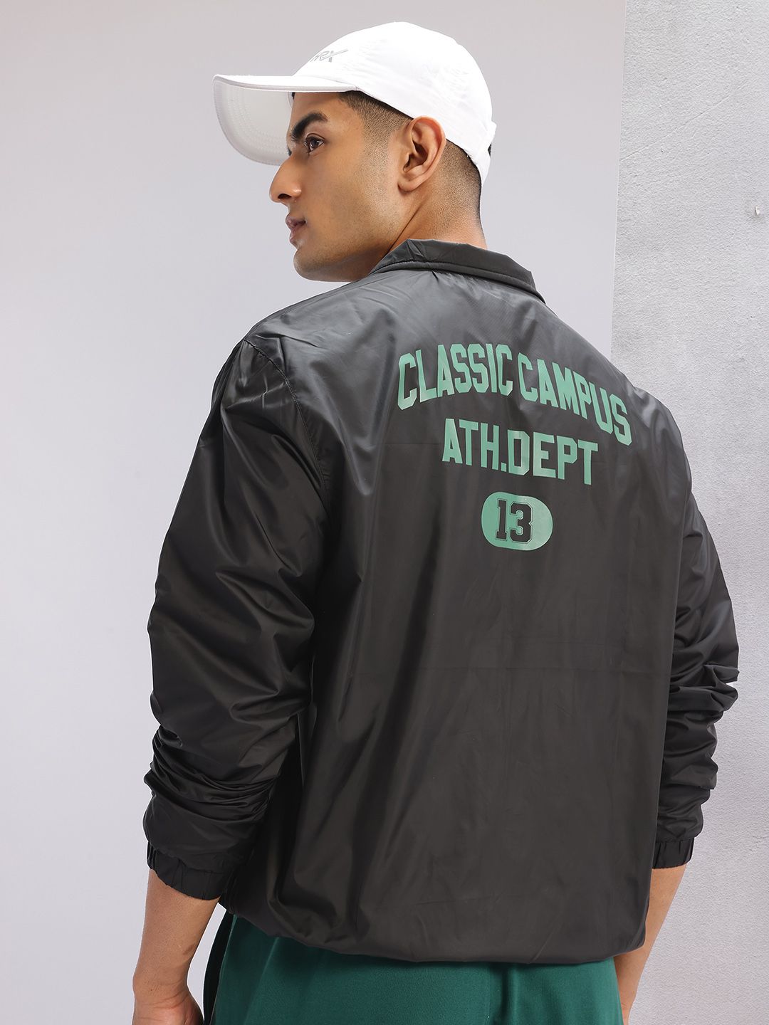 HRX by Hrithik Roshan Typography Print Lifestyle Jacket
