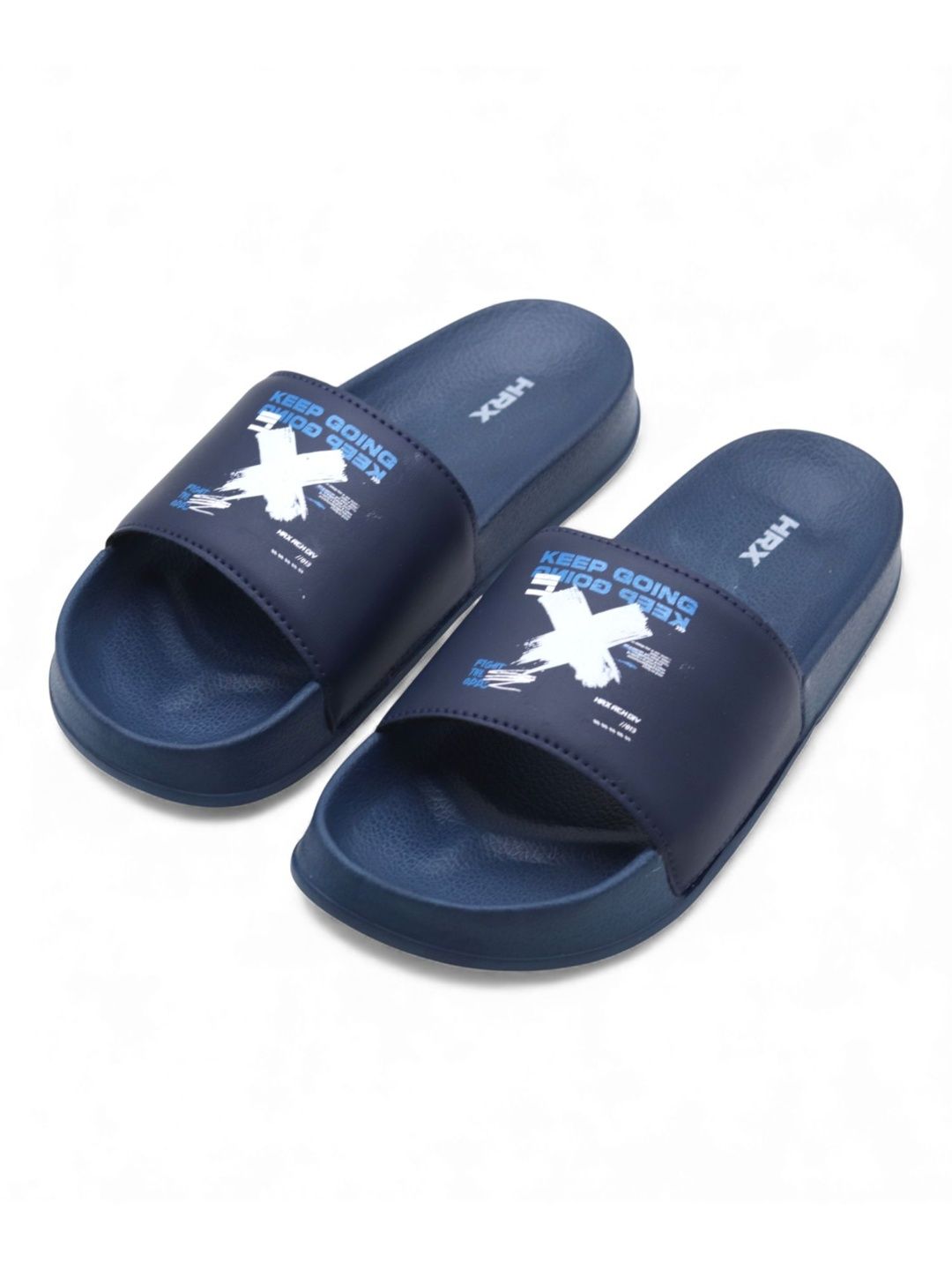 HRX by Hrithik Roshan Men Printed Sliders
