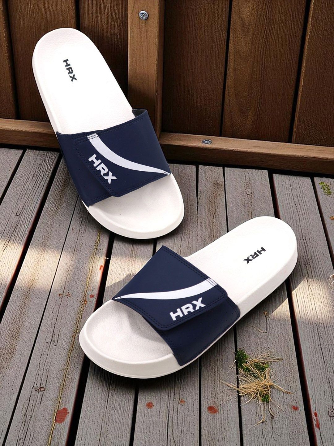 HRX by Hrithik Roshan Men Printed Sliders