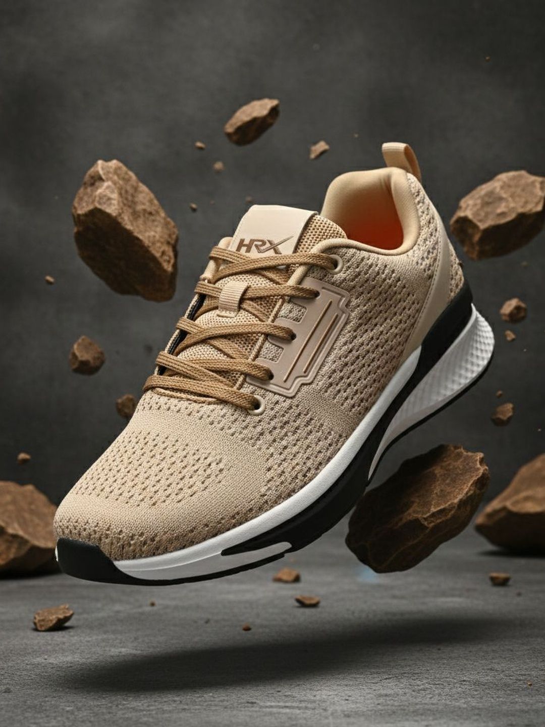HRX by Hrithik Roshan Men Mesh Running Non-Marking Shoes