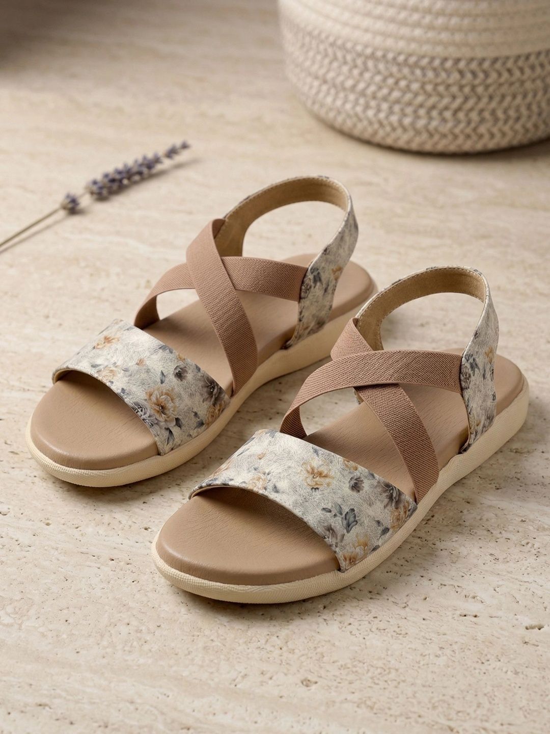 V-WALK V-WALK Women Leather Comfort Sandals