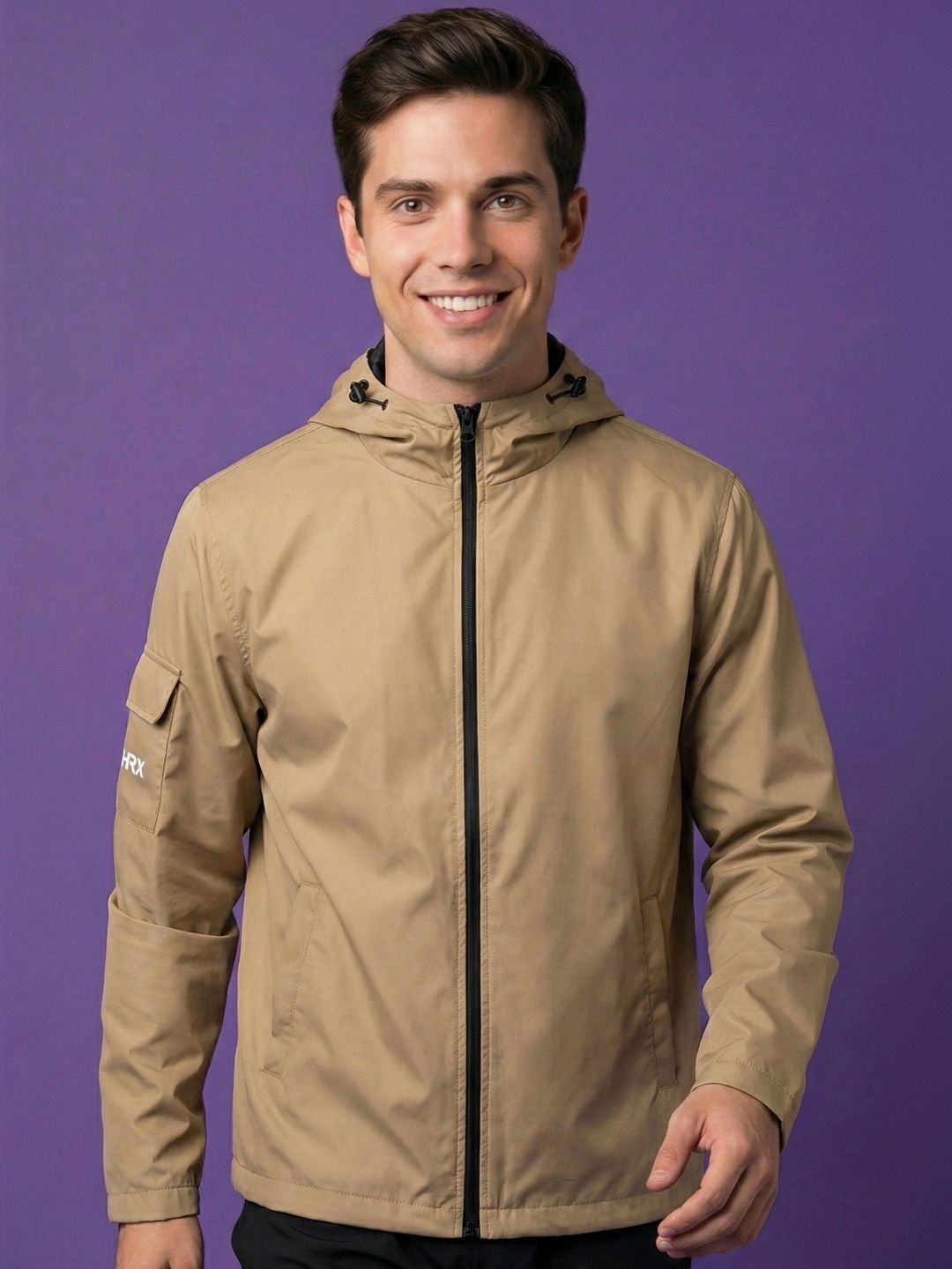 HRX by Hrithik Roshan Men Lightweight Outdoor Woven Jacket