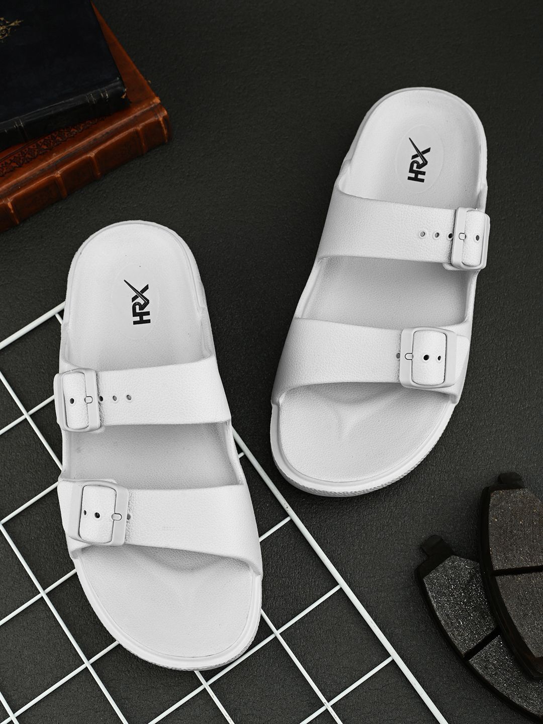 HRX by Hrithik Roshan Men Rubber Slip-On