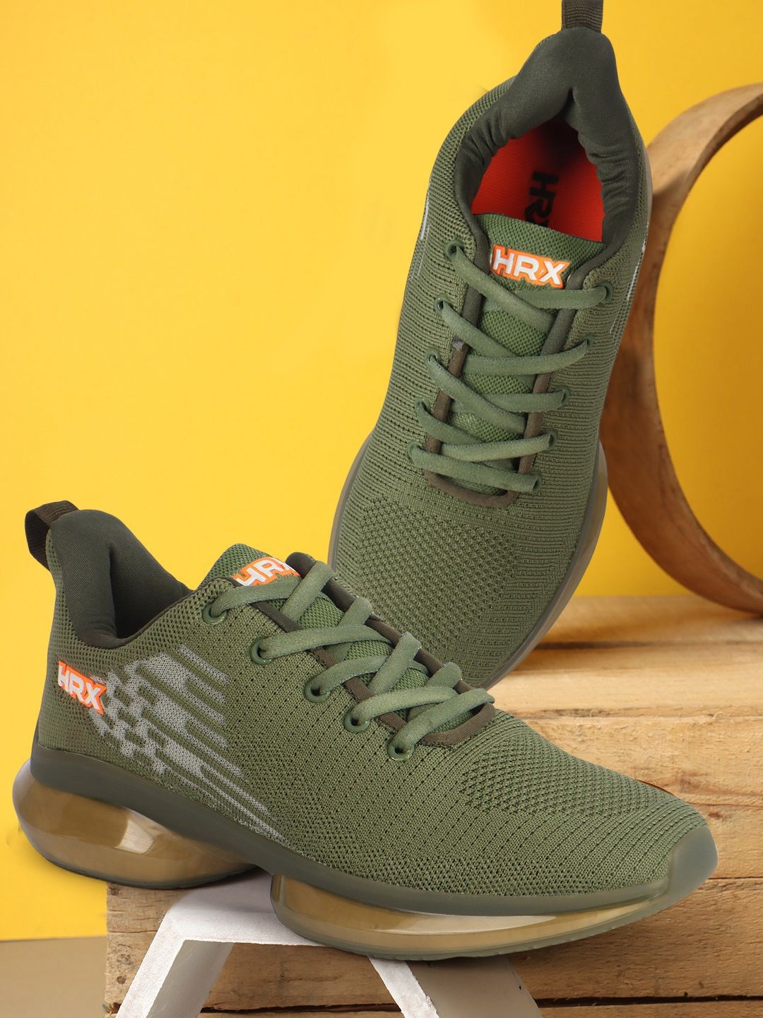 HRX by Hrithik Roshan Men Textile Running Shoes