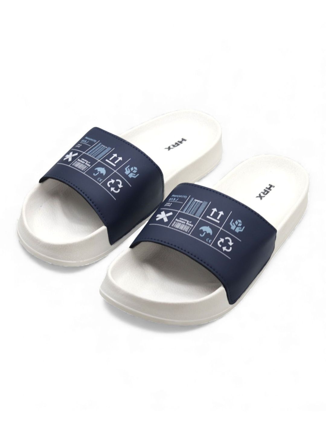 HRX by Hrithik Roshan Men Printed Sliders