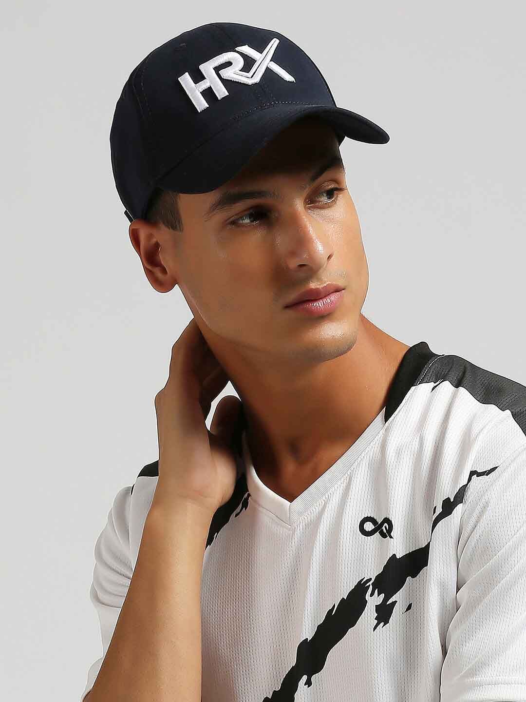HRX by Hrithik Roshan Men Embroidered Cotton Baseball Cap
