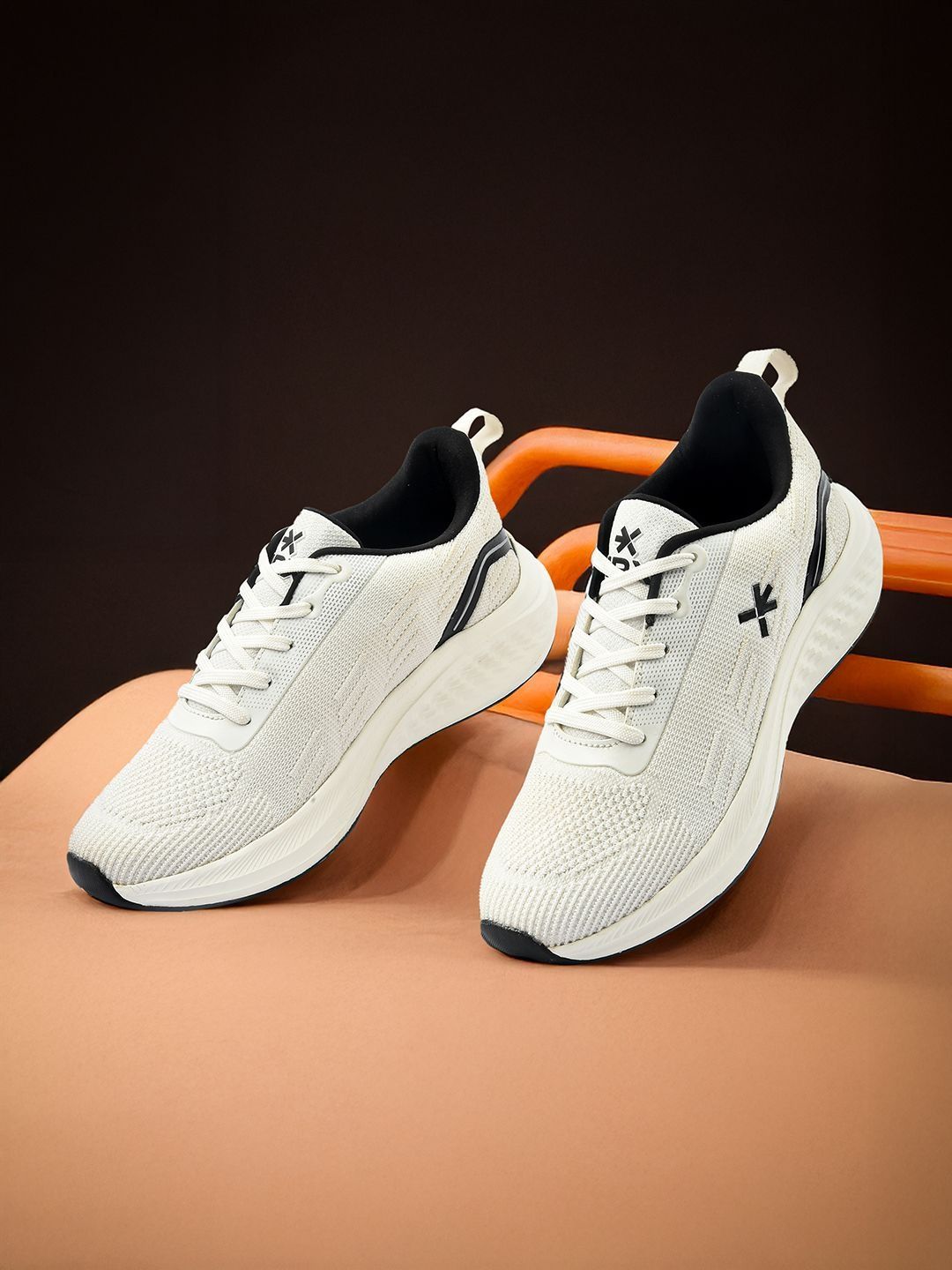 HRX by Hrithik Roshan Men Textile Running Non-Marking Shoes