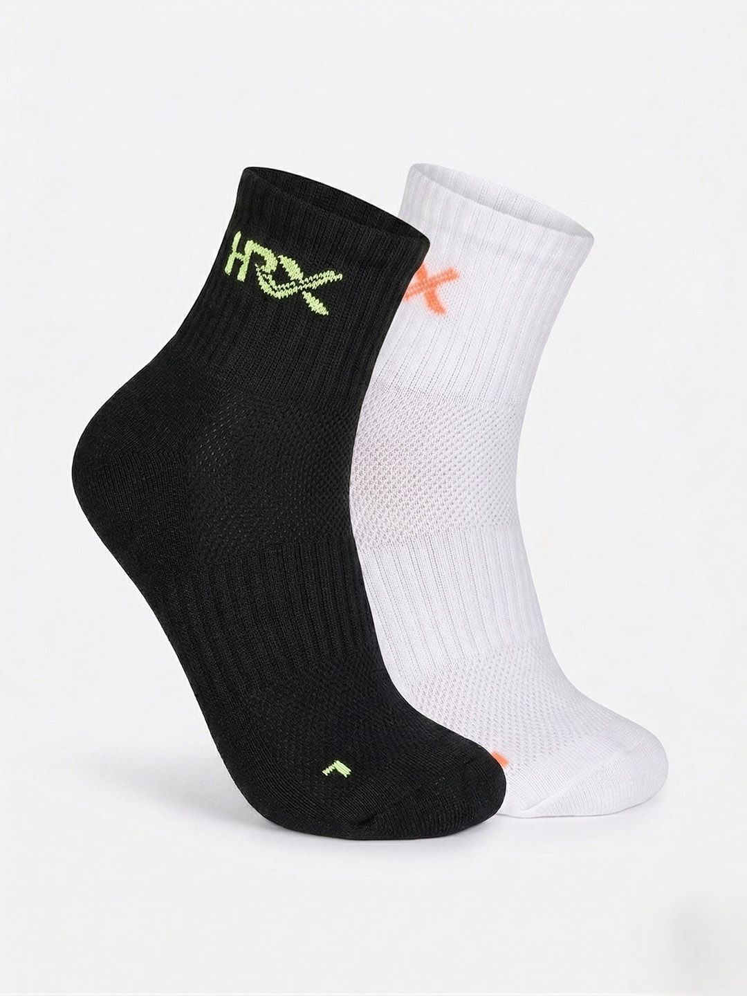 HRX by Hrithik Roshan Men Crew Length Pack of 2 Rapid Dry Socks