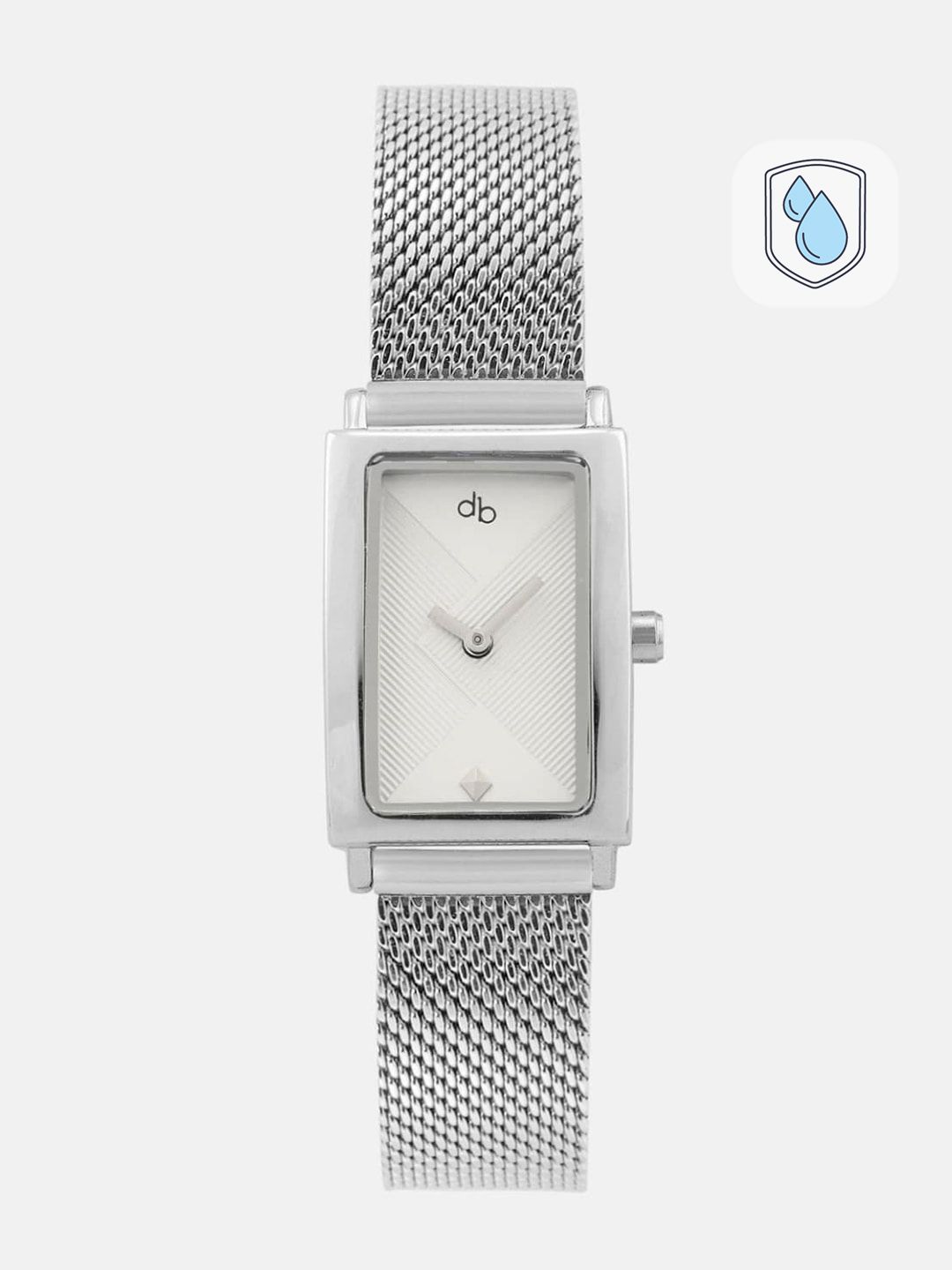 DressBerry Women Silver-Toned Analogue Watch MFB-PN-WTH-K0119L
