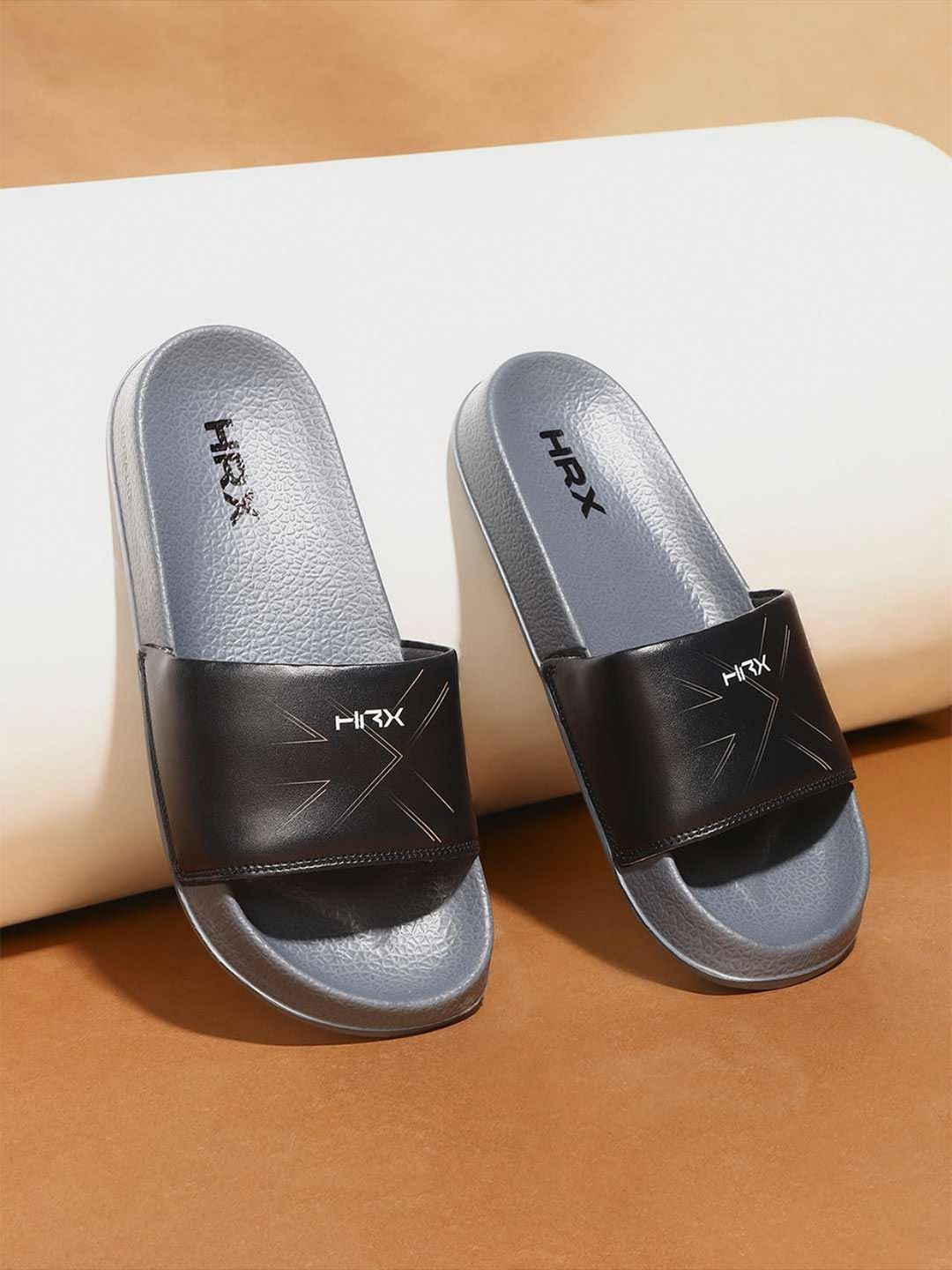 HRX by Hrithik Roshan Men Printed Sliders