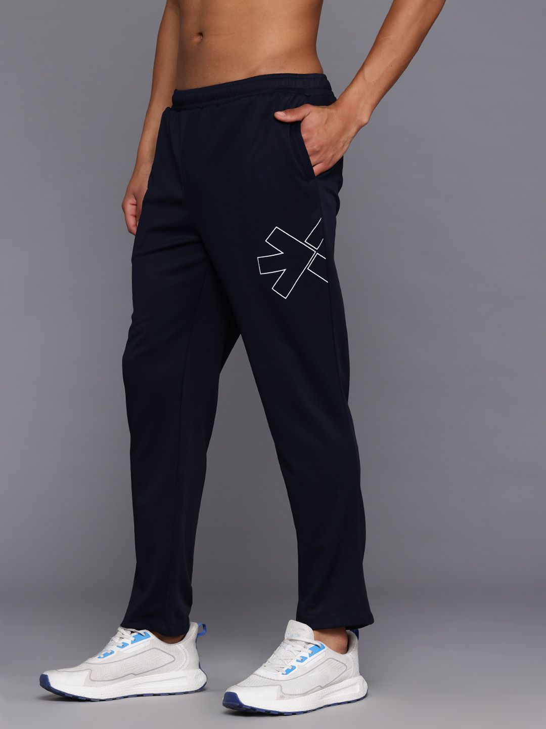 HRX by Hrithik Roshan Men Brand Logo Print Running Track Pants