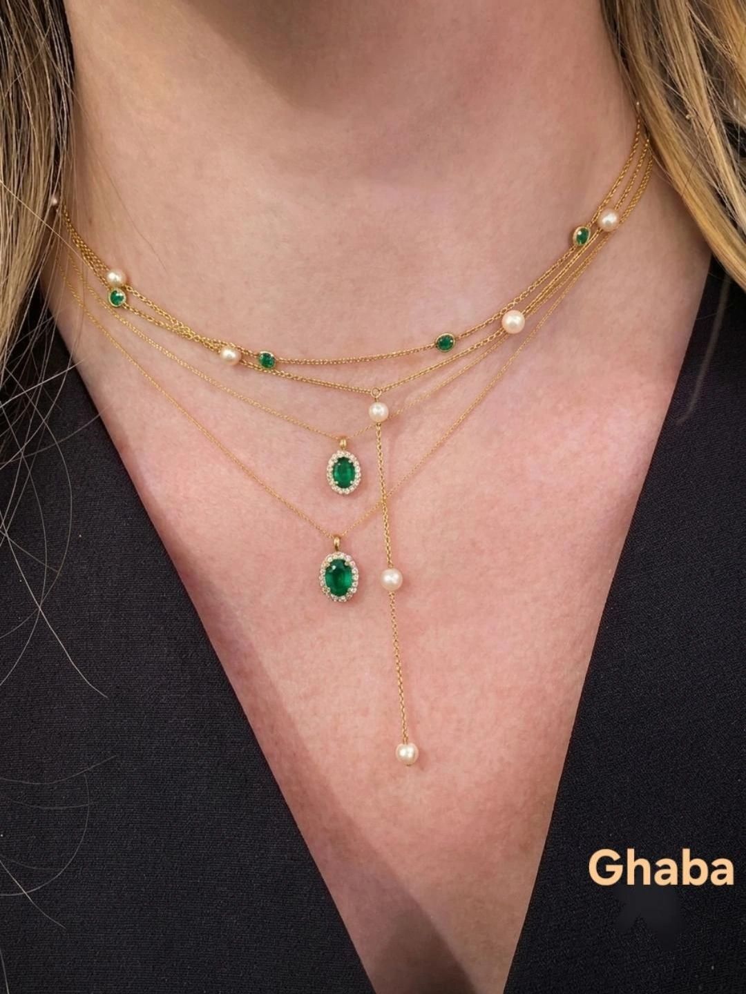 GHABA Gold-Plated Layered Necklace