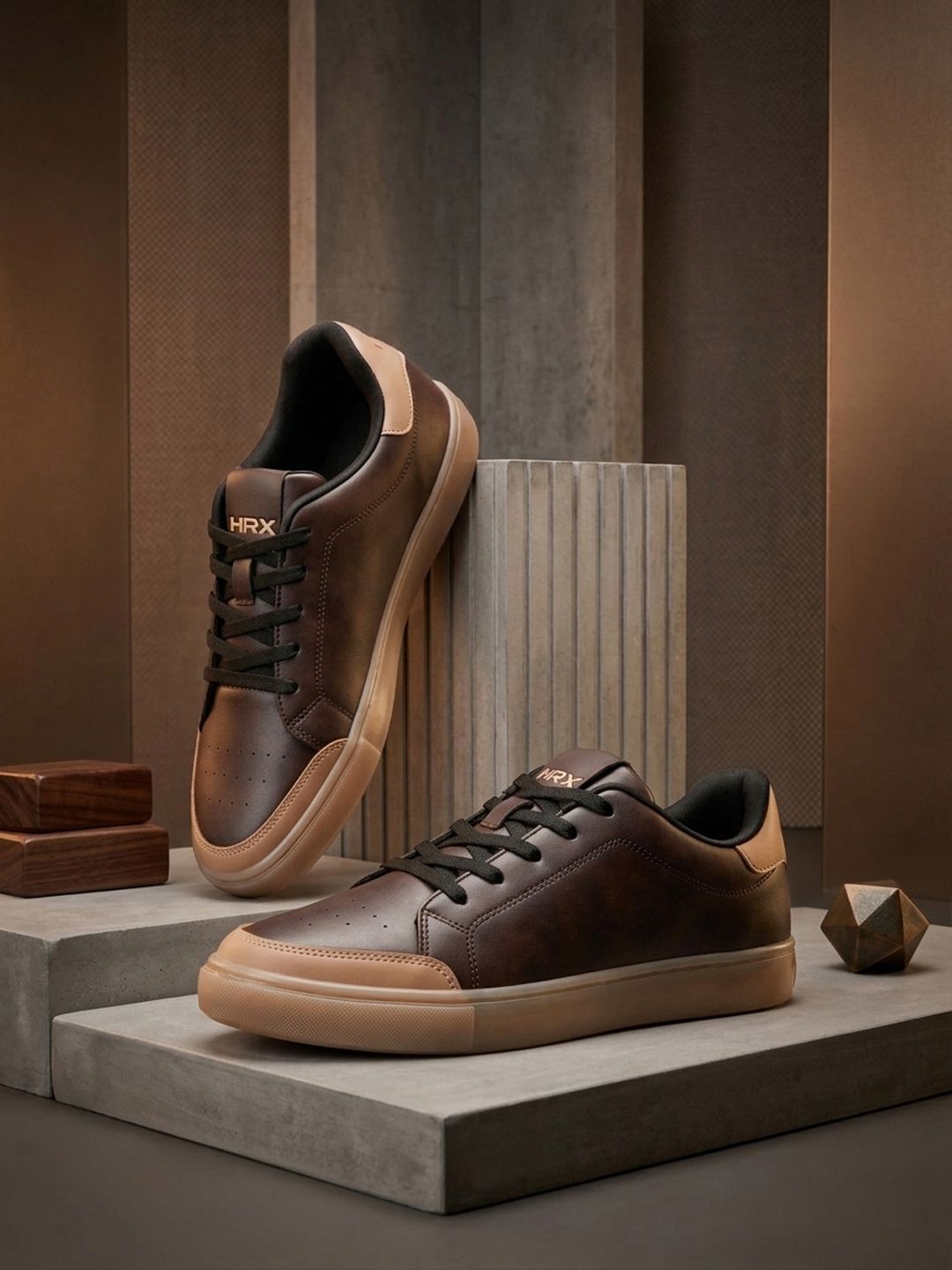HRX by Hrithik Roshan Men Colourblocked Lace-Ups Sneakers