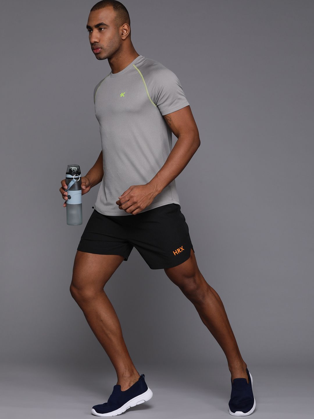 HRX by Hrithik Roshan Men Rapid-Dry Regular Fit Running Shorts
