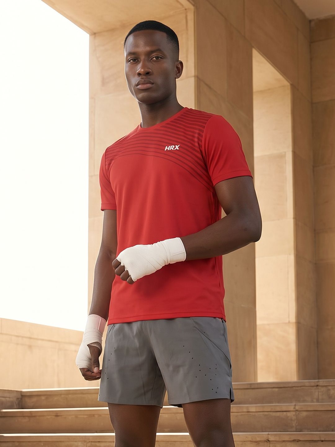 HRX by Hrithik Roshan Rapid-Dry Training T-shirt