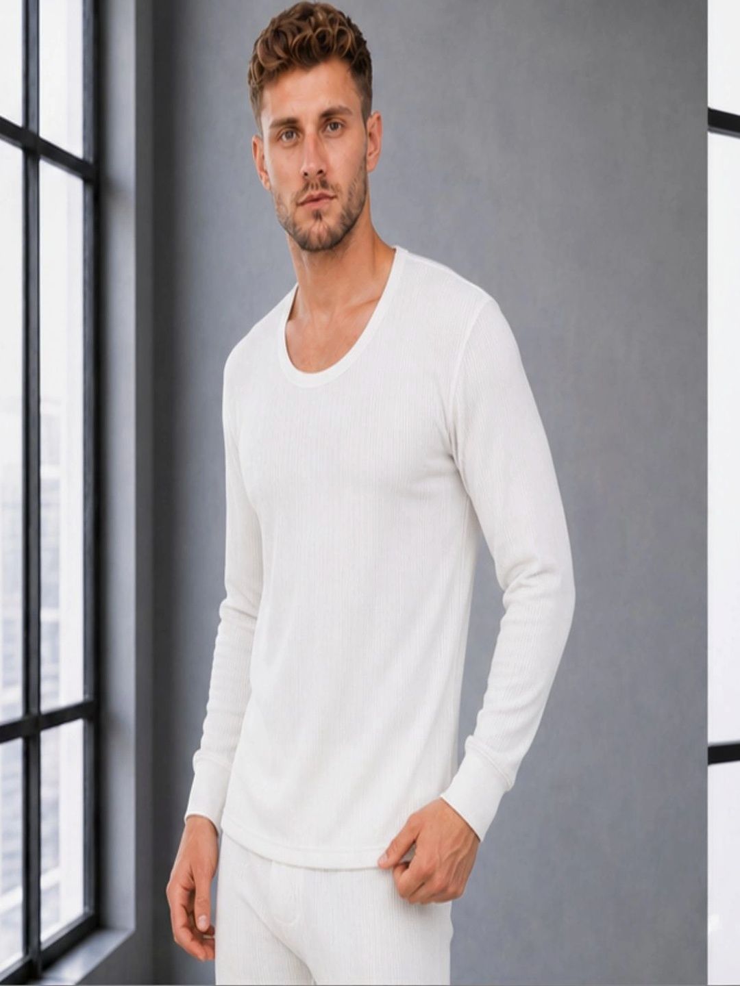 Moda Rapido Cotton Round Neck Thermal Tops