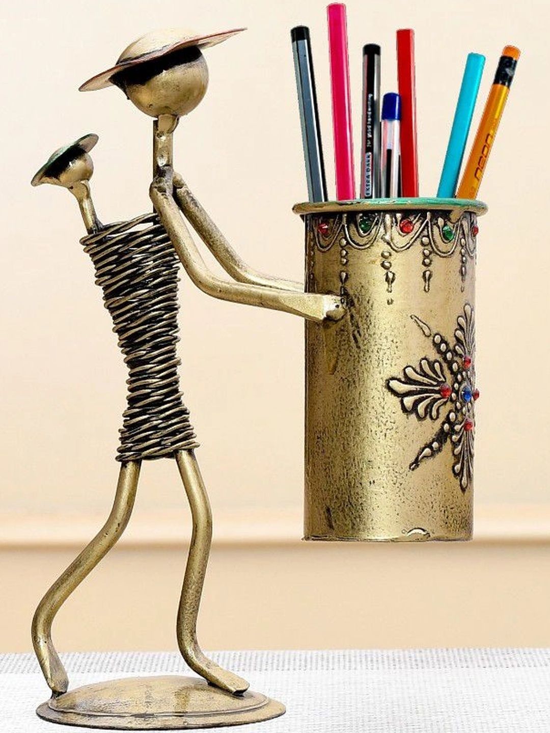 CRAFTAM Bronze-Toned Figurine Showpiece