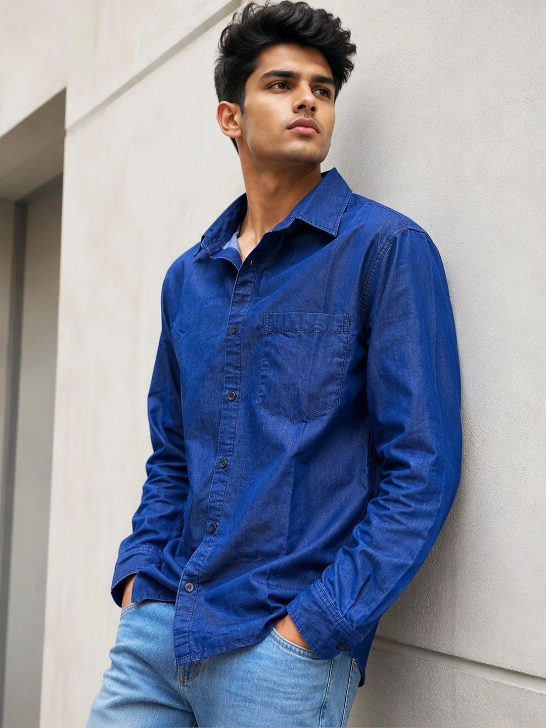 Jumi Enterprise Men Classic Casual Shirt