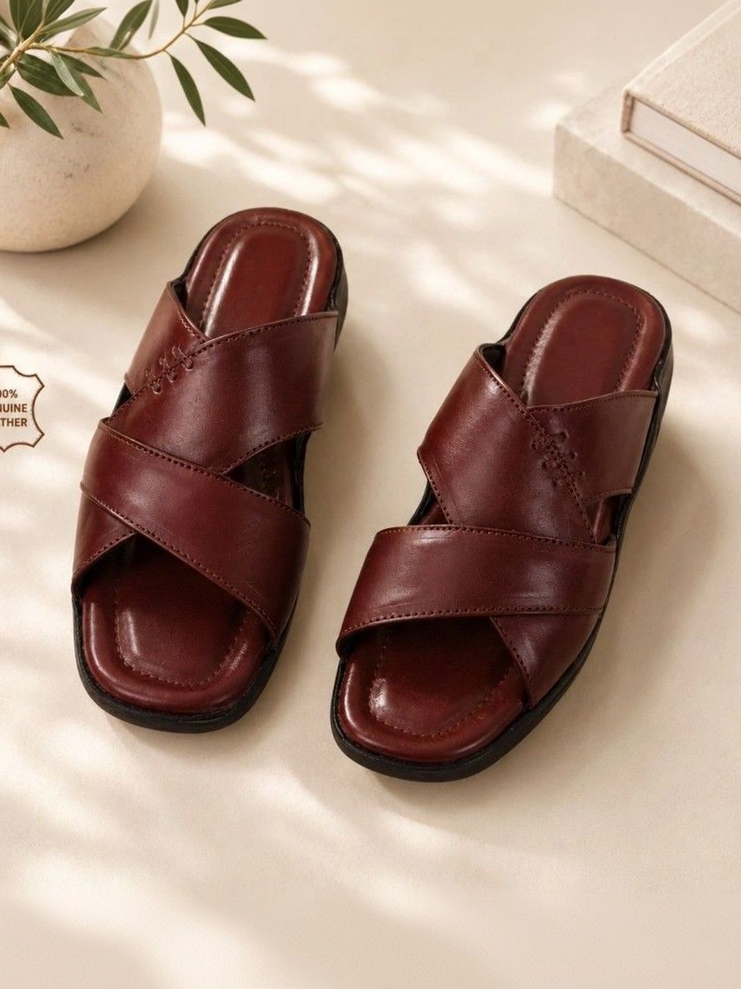 REAL BLISS FOOTWEAR Men Comfort Sandals