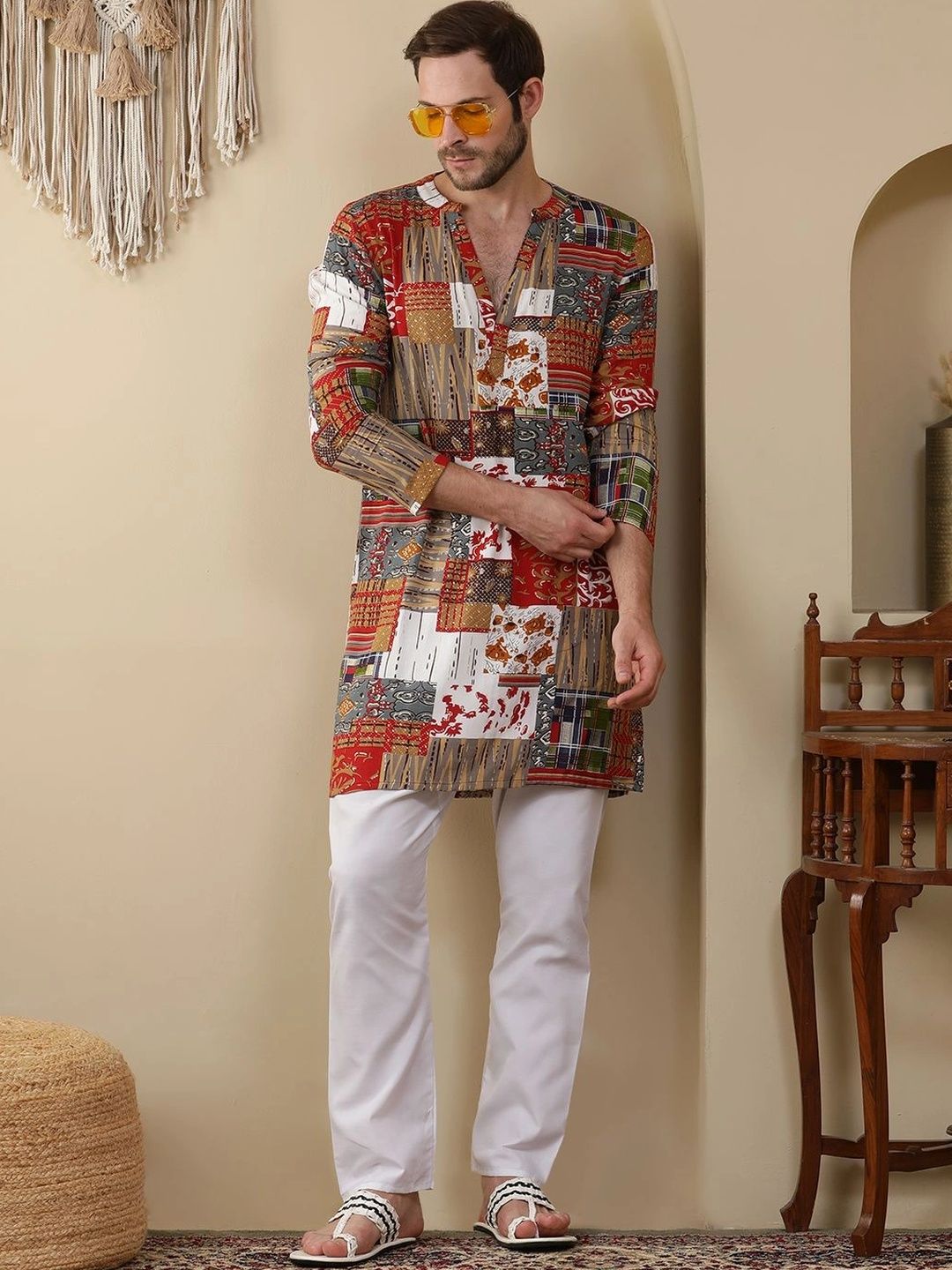 Anouk Men Printed Kurta
