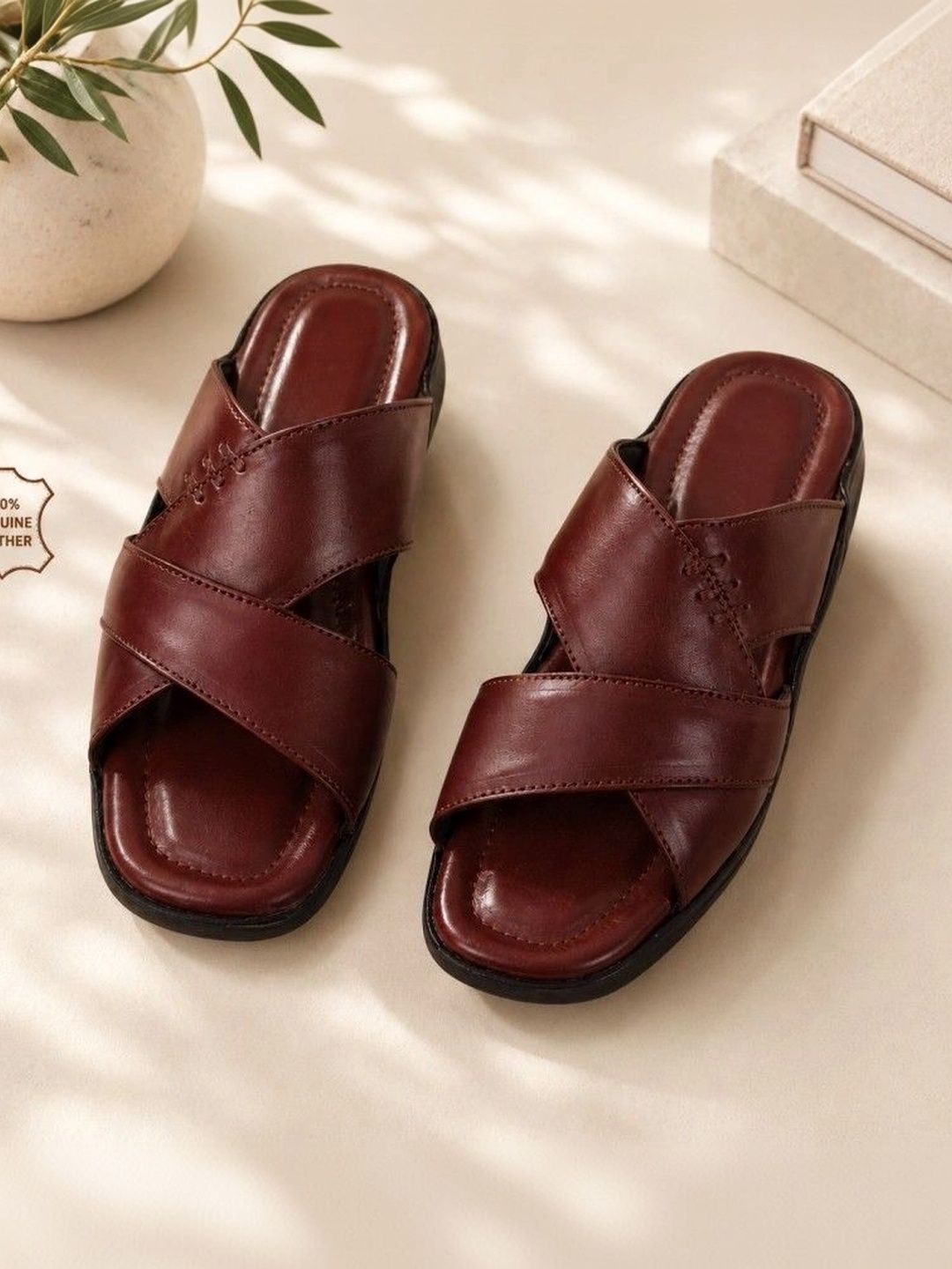 REAL BLISS FOOTWEAR Men Comfort Sandals